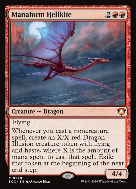 Manaform Hellkite – Secrets of Strixhaven Commander [SOC] – English – #248