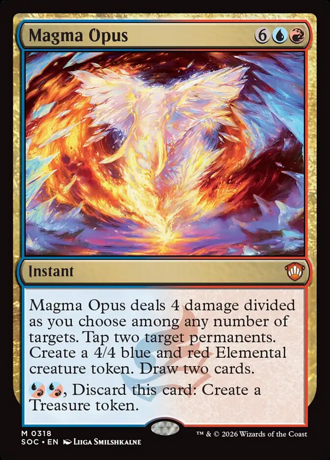 Magma Opus – Secrets of Strixhaven Commander [SOC] – English – #318