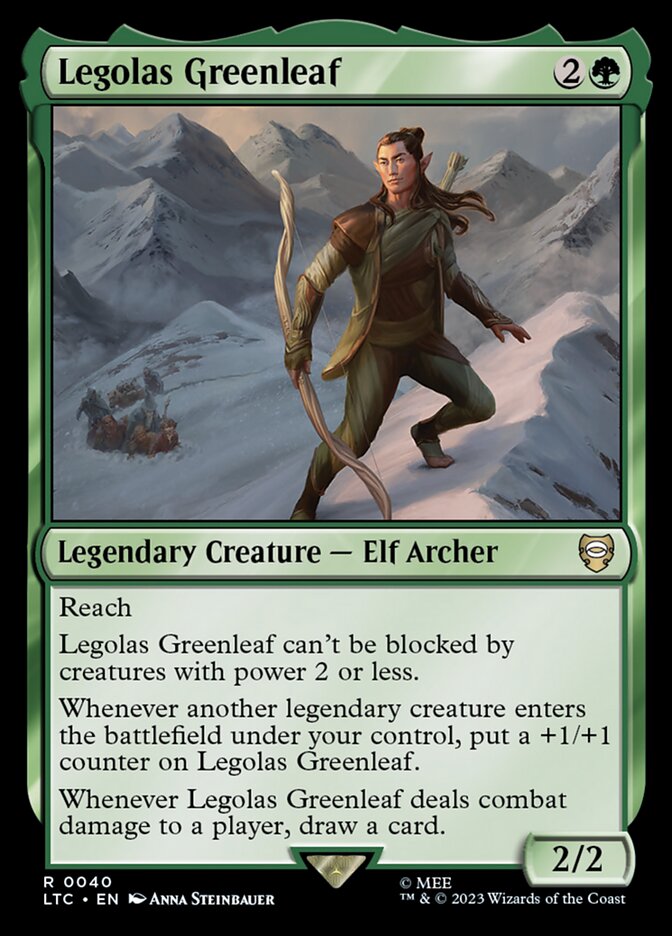 Legolas Greenleaf – Tales of Middle-earth Commander [LTC] – English – #40