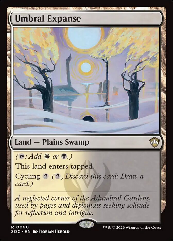 Umbral Expanse – Secrets of Strixhaven Commander [SOC] – English – #60
