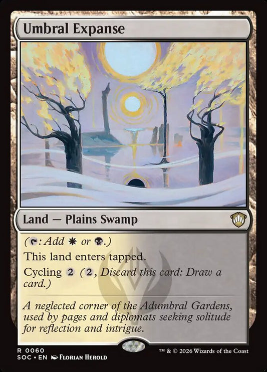 Umbral Expanse – Secrets of Strixhaven Commander [SOC] – English – #60