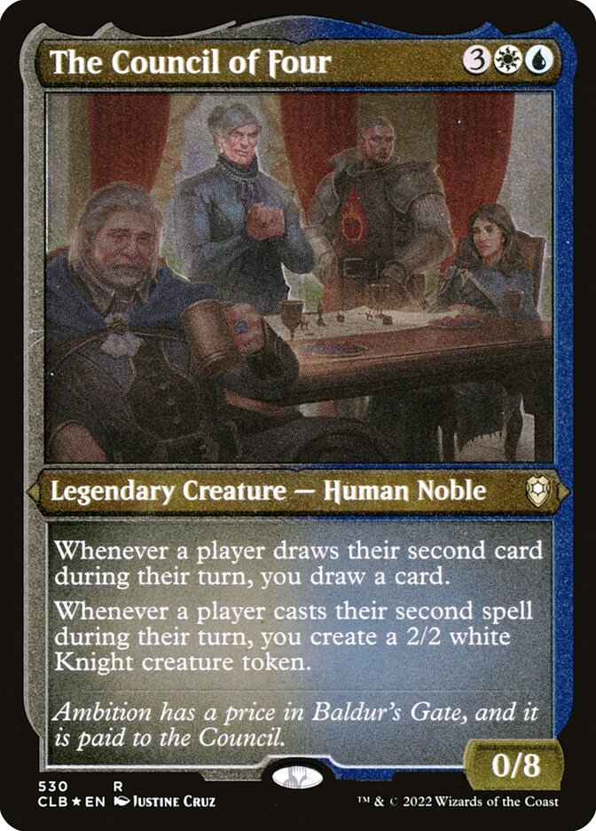 The Council of Four – Commander Legends: Battle for Baldur's Gate [CLB] – English – #530