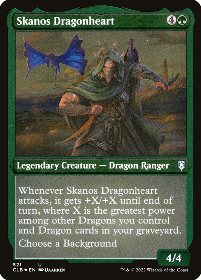 Skanos Dragonheart – Commander Legends: Battle for Baldur's Gate [CLB] – English – #521