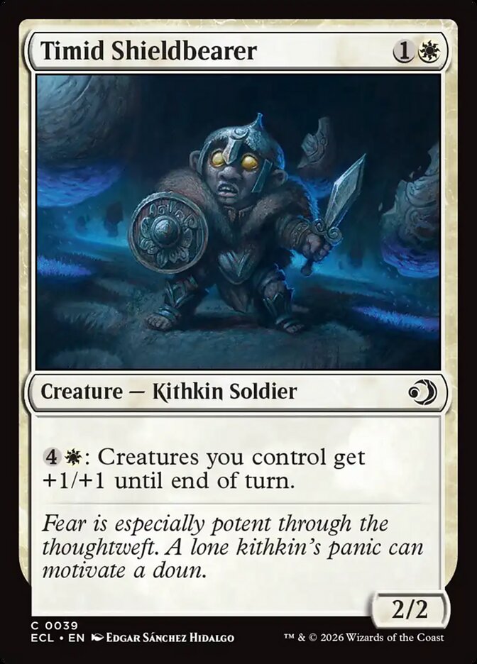 Timid Shieldbearer – Lorwyn Eclipsed [ECL] – English – #39