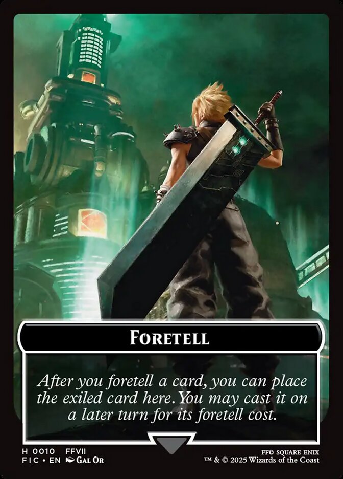 Foretell – Final Fantasy Commander Tokens [TFIC] – English – #10
