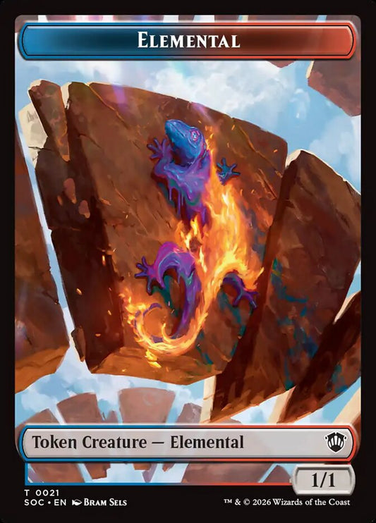 Elemental – Secrets of Strixhaven Commander Tokens [TSOC] – English – #21