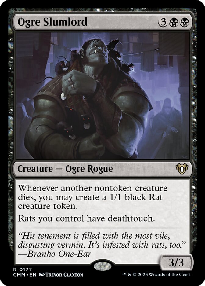 Ogre Slumlord – Commander Masters [CMM] – English – #177