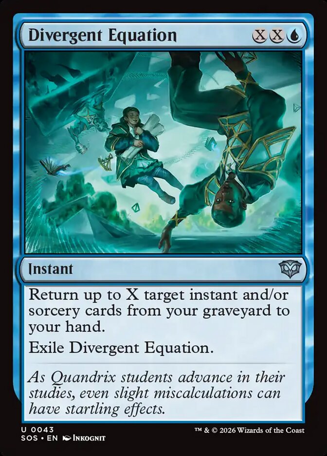 Divergent Equation – Secrets of Strixhaven [SOS] – English – #43