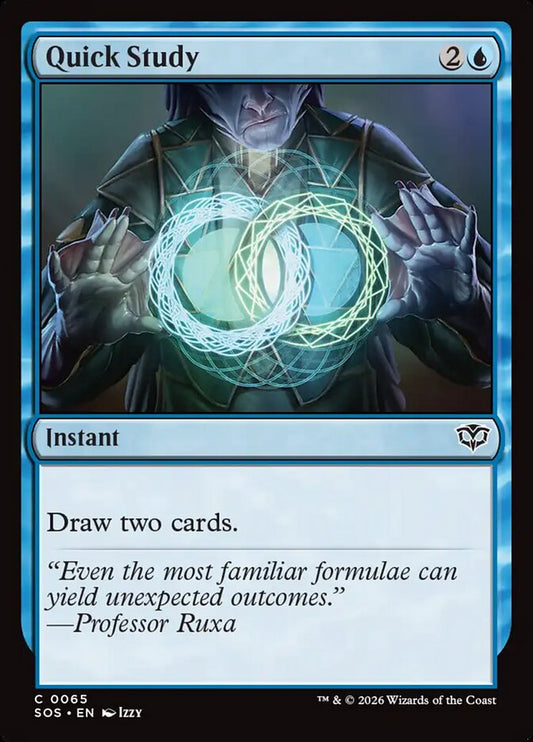 Quick Study – Secrets of Strixhaven [SOS] – English – #65