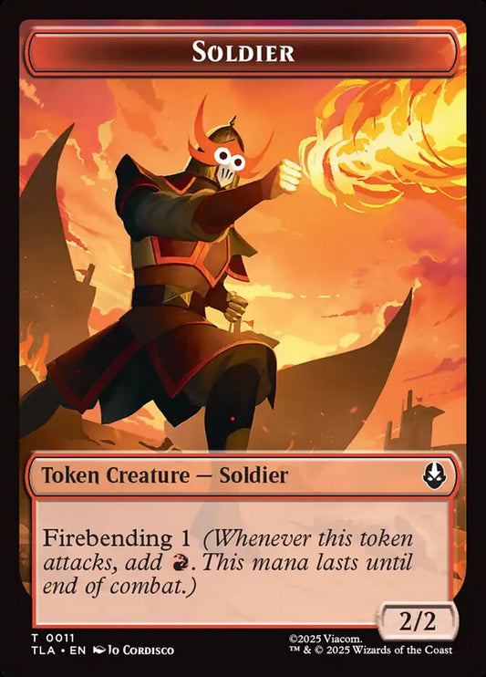Soldier – Avatar: The Last Airbender Tokens [TTLA] – D – #11