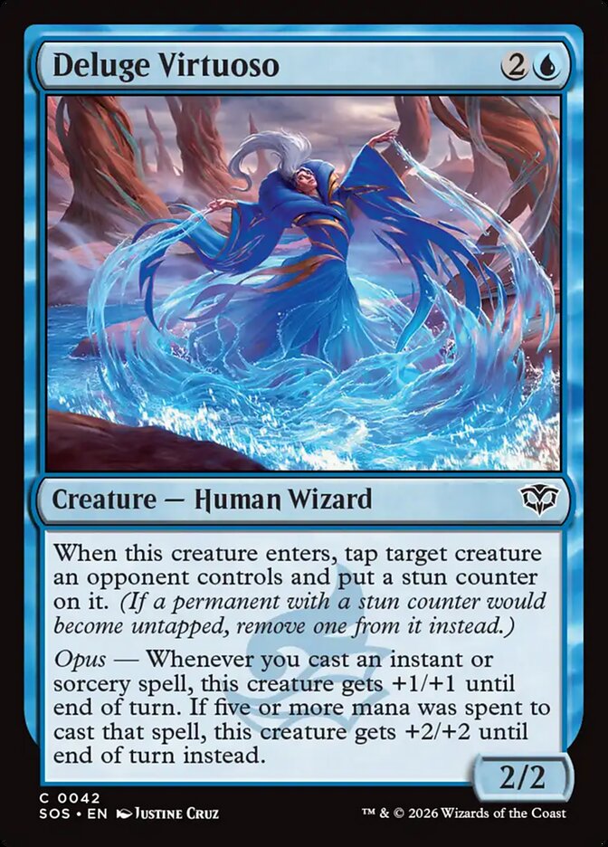 Deluge Virtuoso – Secrets of Strixhaven [SOS] – English – #42