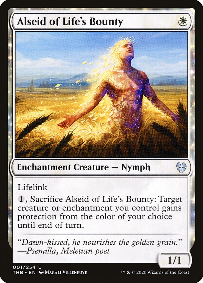Alseid of Life's Bounty – Theros Beyond Death [THB] – English – #1