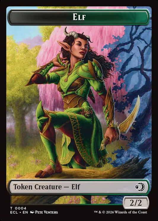 Elf – Lorwyn Eclipsed Tokens [TECL] – English – #4