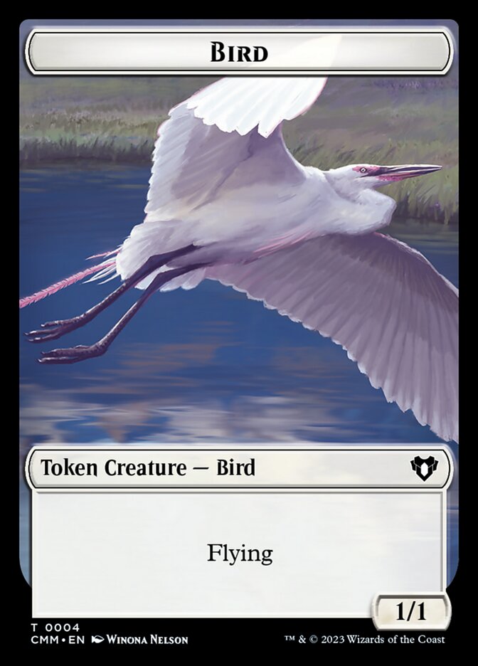 Bird – Commander Masters Tokens [TCMM] – English – #4
