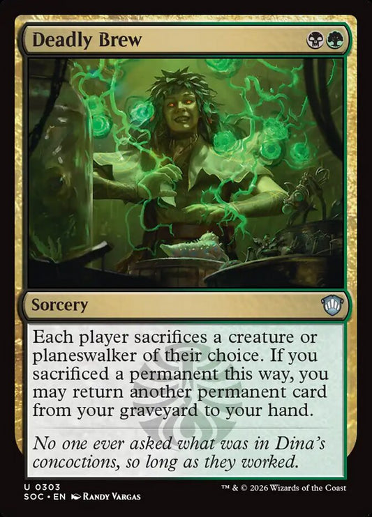 Deadly Brew – Secrets of Strixhaven Commander [SOC] – English – #303