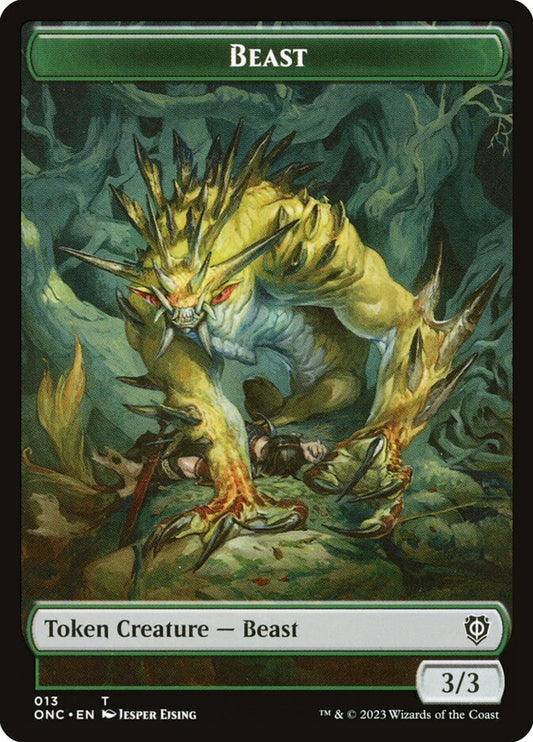 Beast – Phyrexia: All Will Be One Commander Tokens [TONC] – D – #13