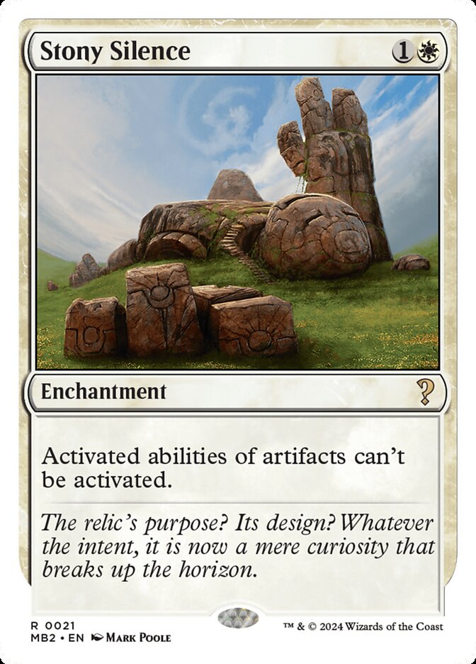 Stony Silence – Mystery Booster 2 [MB2] – English – #21