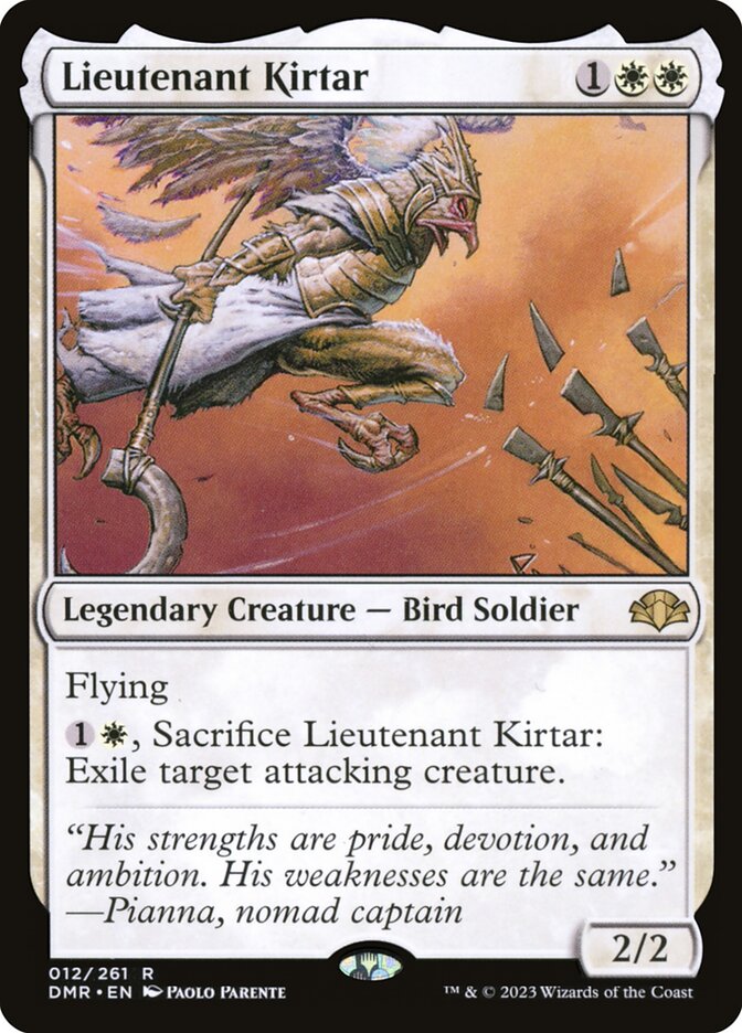 Lieutenant Kirtar – Dominaria Remastered [DMR] – English – #12