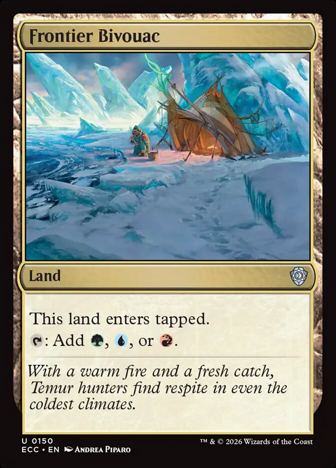 Frontier Bivouac – Lorwyn Eclipsed Commander [ECC] – English – #150