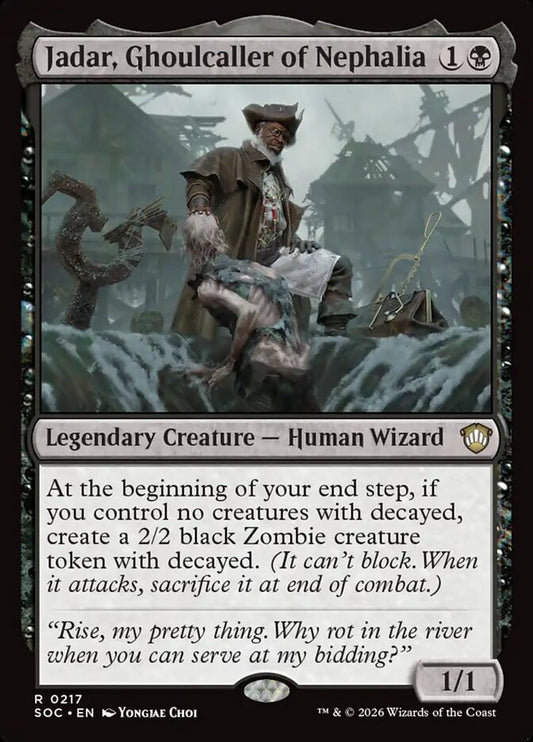 Jadar, Ghoulcaller of Nephalia – Secrets of Strixhaven Commander [SOC] – English – #217