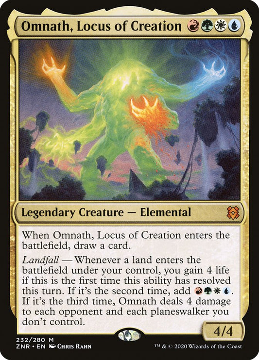 Omnath, Locus of Creation – Zendikar Rising [ZNR] – English – #232