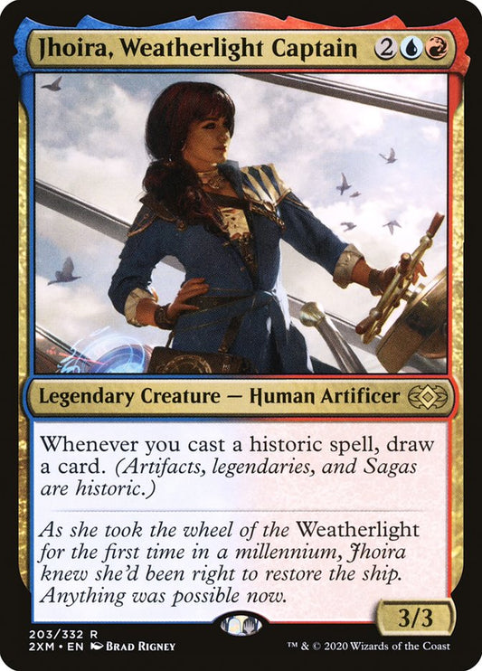 Jhoira, Weatherlight Captain – Double Masters [2XM] – English – #203