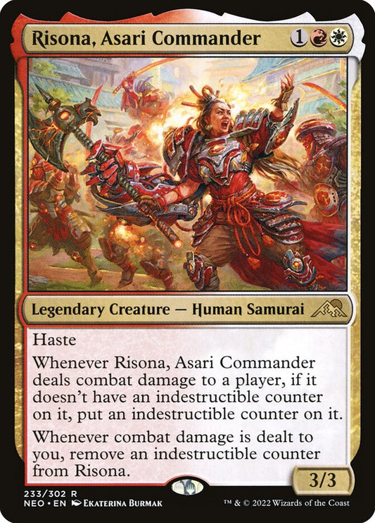 Risona, Asari Commander – Kamigawa: Neon Dynasty [NEO] – English – #233