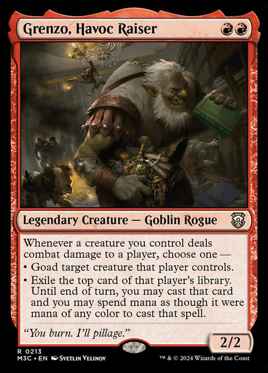 Grenzo, Havoc Raiser – Modern Horizons 3 Commander [M3C] – English – #213