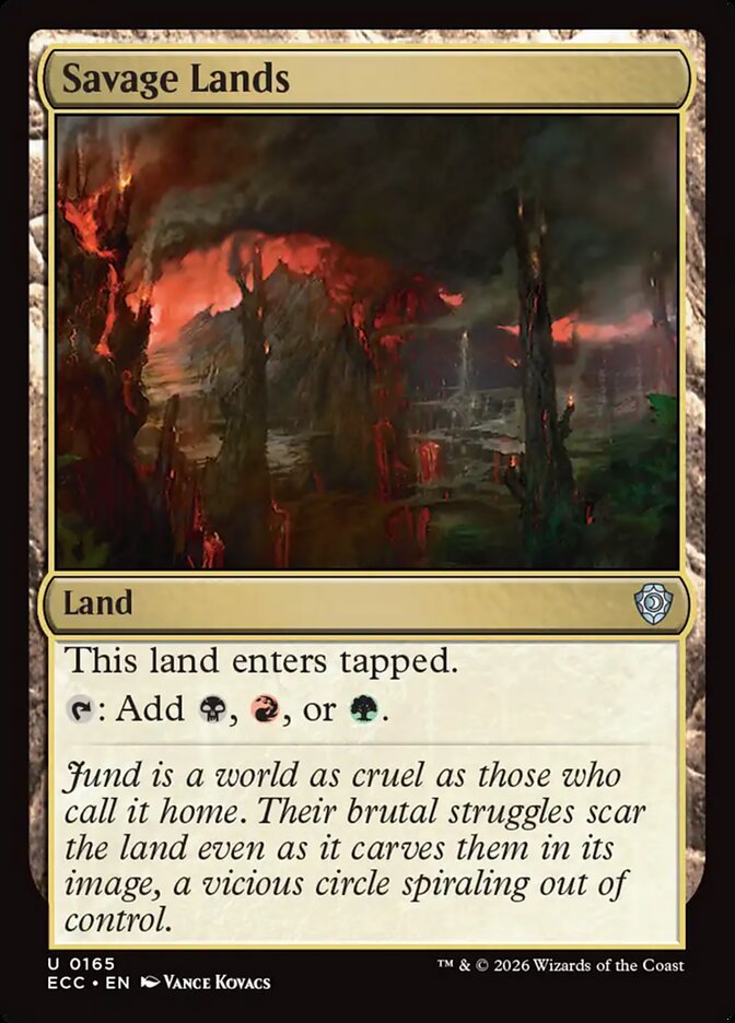 Savage Lands – Lorwyn Eclipsed Commander [ECC] – English – #165