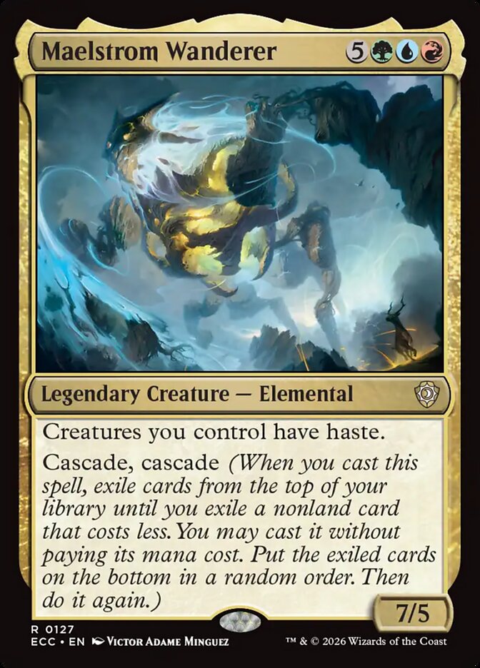 Maelstrom Wanderer – Lorwyn Eclipsed Commander [ECC] – English – #127