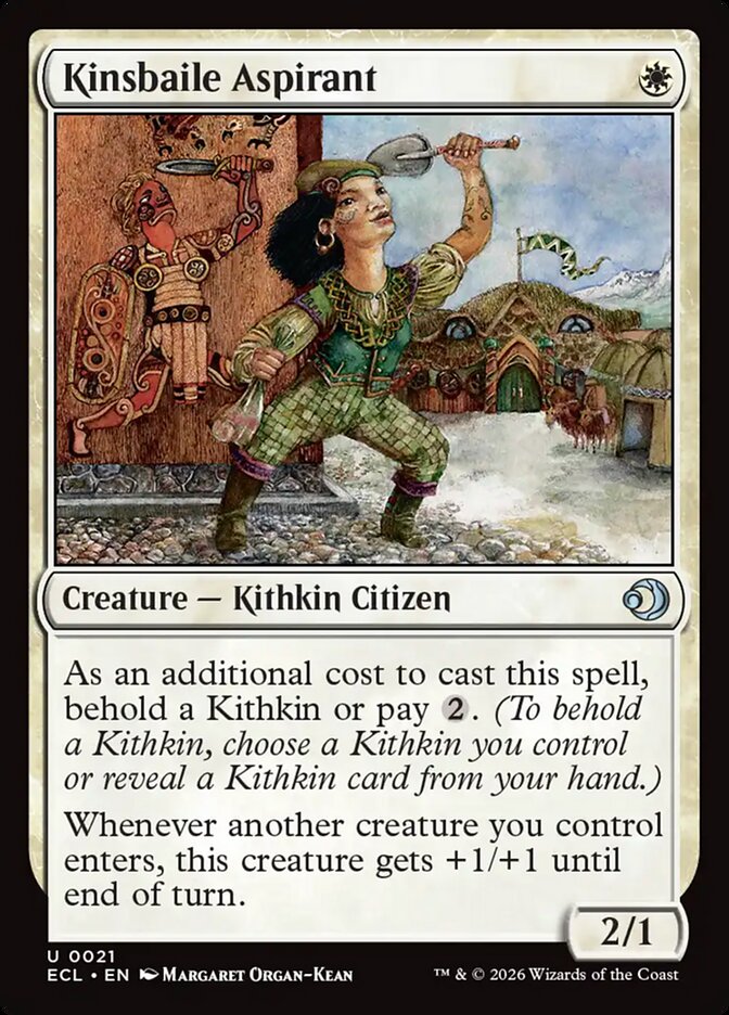 Kinsbaile Aspirant – Lorwyn Eclipsed [ECL] – English – #21