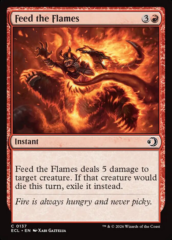 Feed the Flames – Lorwyn Eclipsed [ECL] – English – #137