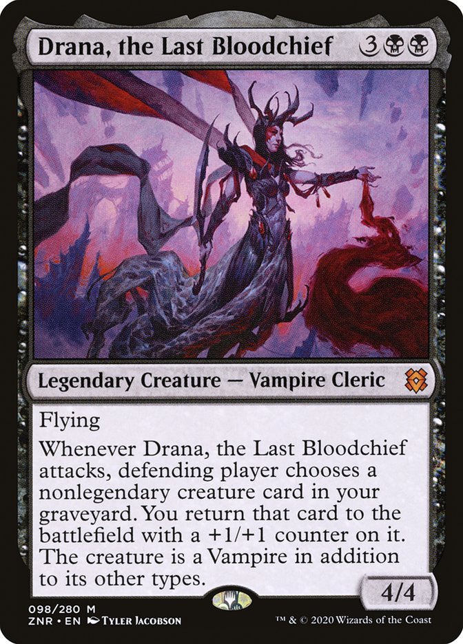 Drana, the Last Bloodchief – Zendikar Rising [ZNR] – English – #98