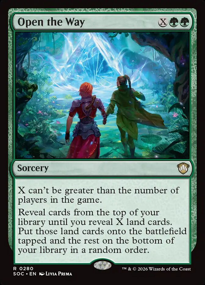Open the Way – Secrets of Strixhaven Commander [SOC] – English – #280