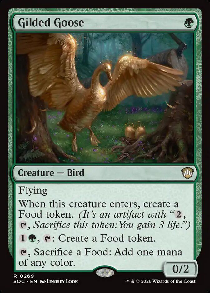 Gilded Goose – Secrets of Strixhaven Commander [SOC] – English – #269