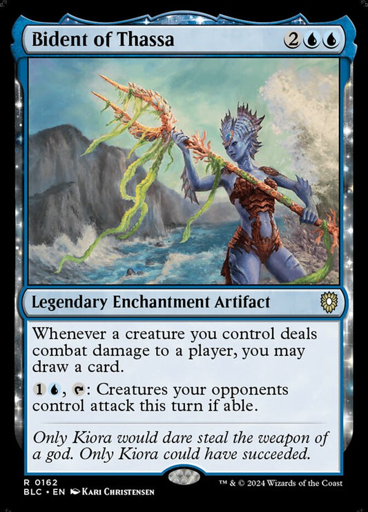 Bident of Thassa – Bloomburrow Commander [BLC] – English – #162