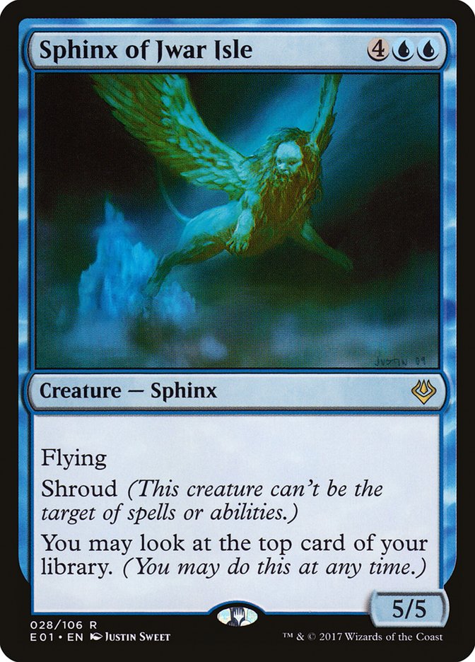 Sphinx of Jwar Isle – Archenemy: Nicol Bolas [E01] – English – #28