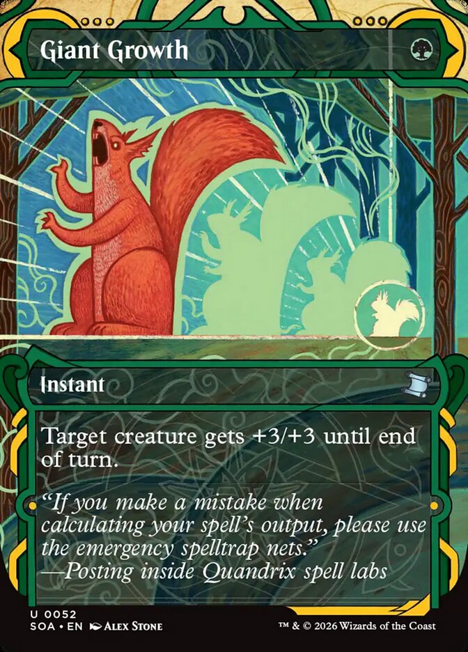 Giant Growth – Secrets of Strixhaven Mystical Archive [SOA] – English – #52