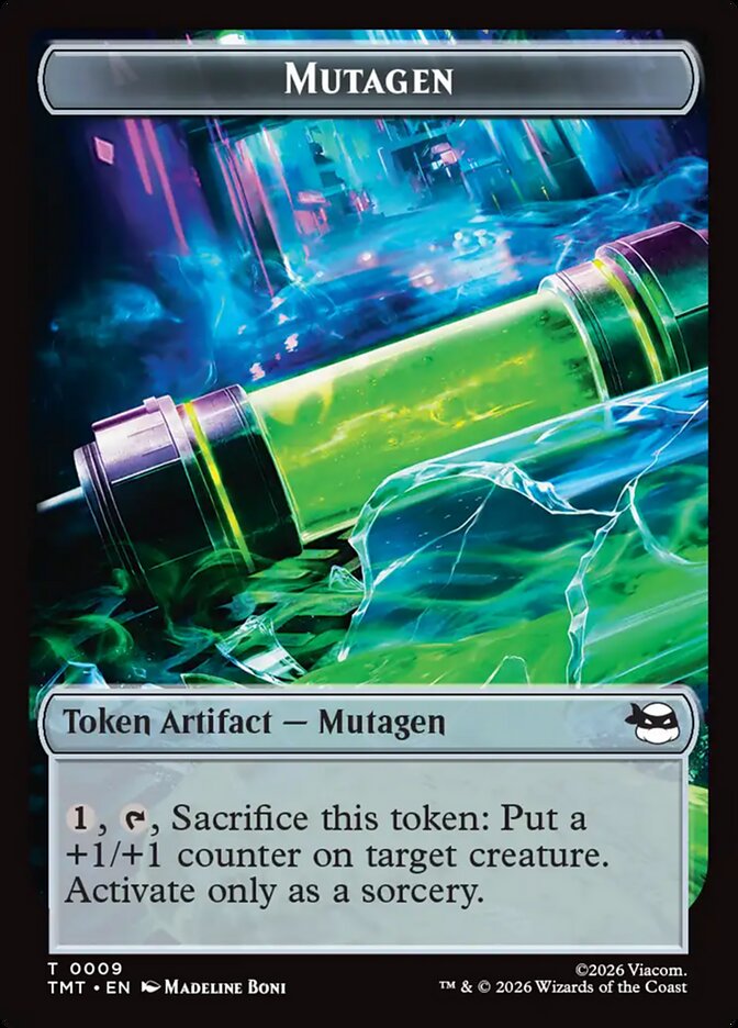 Mutagen – Teenage Mutant Ninja Turtles Tokens [TTMT] – English – #9