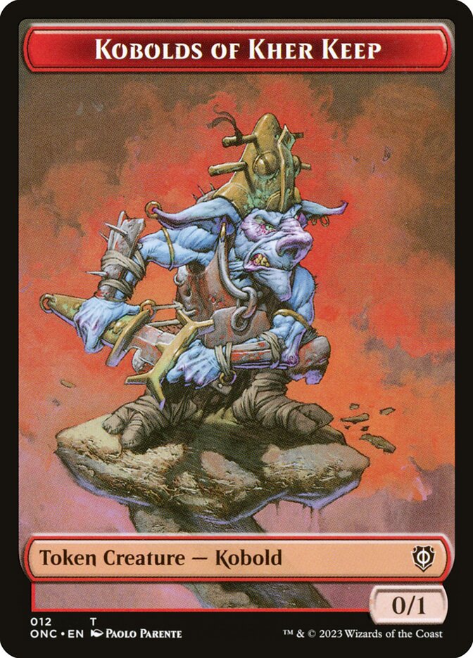 Kobolds of Kher Keep – Phyrexia: All Will Be One Commander Tokens [TONC] – D – #12