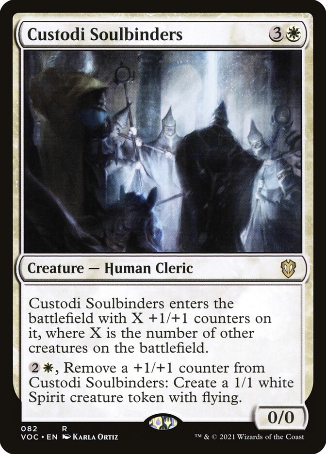 Custodi Soulbinders – Crimson Vow Commander [VOC] – English – #82