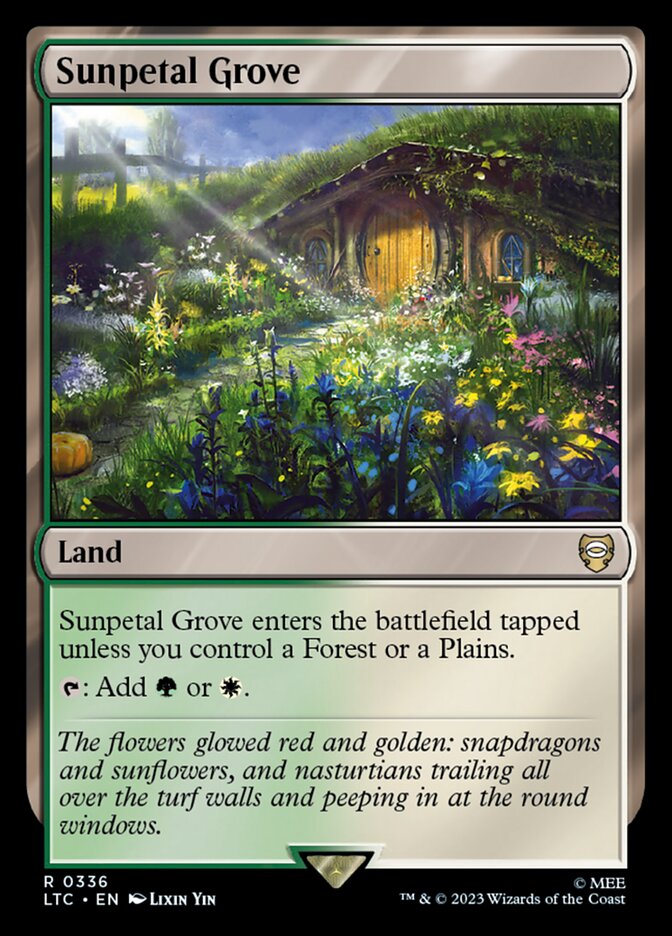 Sunpetal Grove – Tales of Middle-earth Commander [LTC] – English – #336