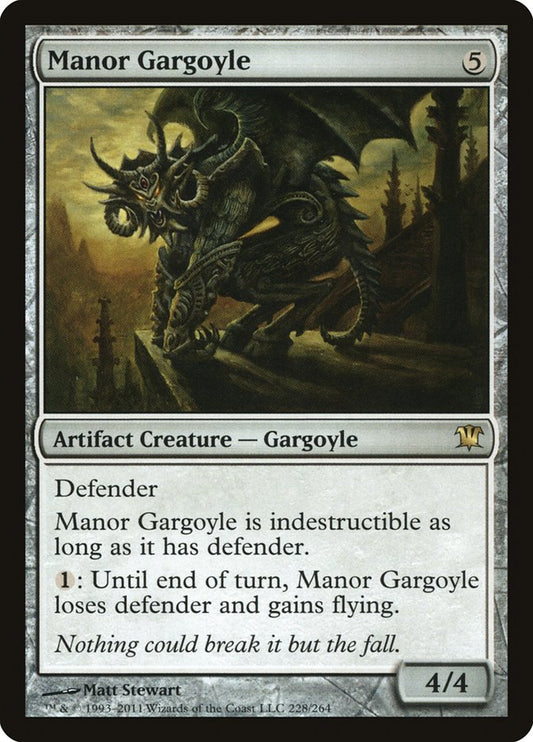 Manor Gargoyle – Innistrad [ISD] – English – #228