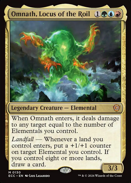 Omnath, Locus of the Roil – Lorwyn Eclipsed Commander [ECC] – English – #130