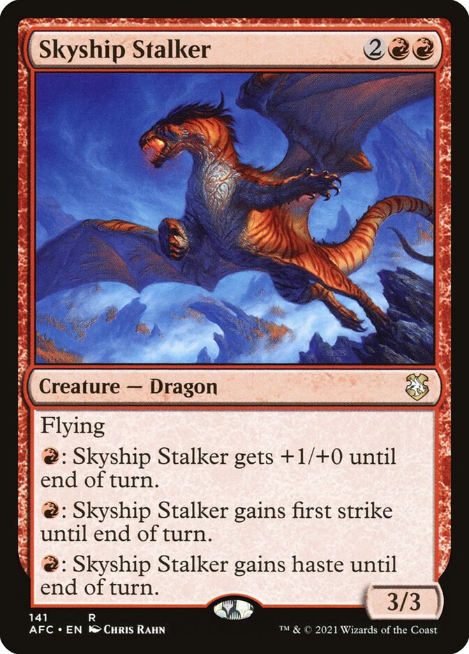 Skyship Stalker – Forgotten Realms Commander [AFC] – English – #141