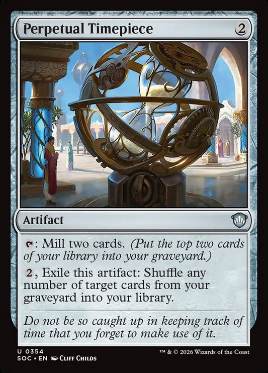 Perpetual Timepiece – Secrets of Strixhaven Commander [SOC] – English – #354