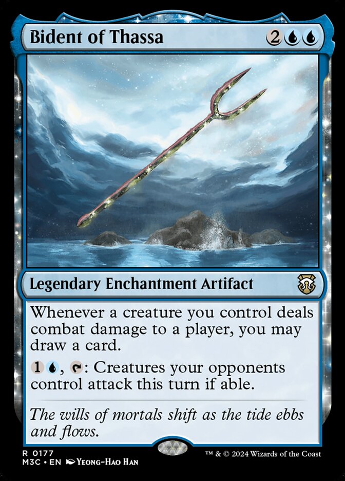 Bident of Thassa – Modern Horizons 3 Commander [M3C] – English – #177