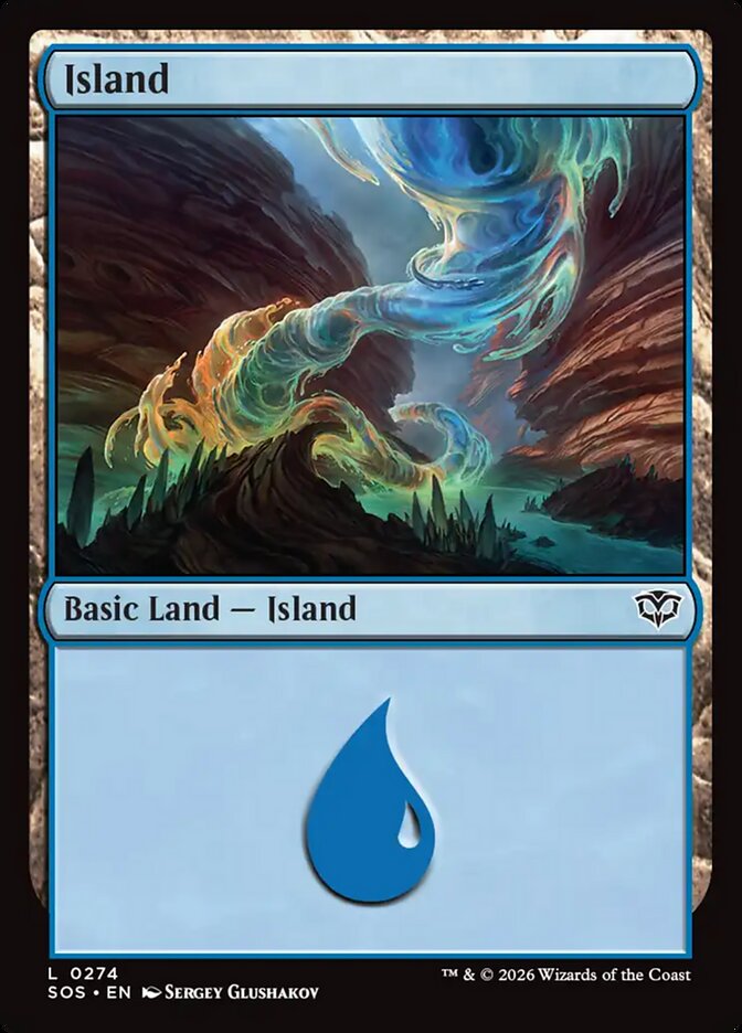 Island – Secrets of Strixhaven [SOS] – English – #274