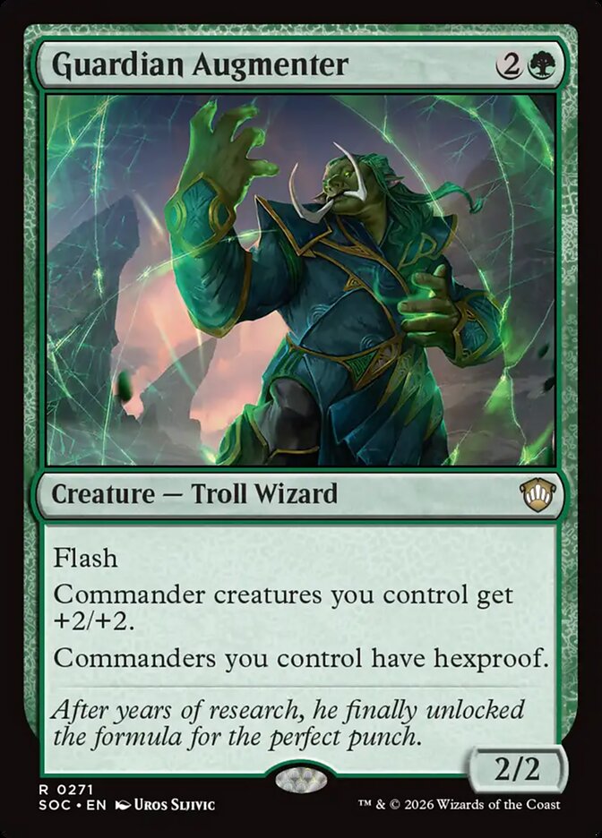 Guardian Augmenter – Secrets of Strixhaven Commander [SOC] – English – #271