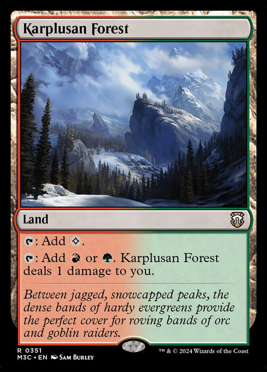 Karplusan Forest – Modern Horizons 3 Commander [M3C] – English – #351